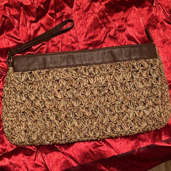 Cappelli Straworld, Inc. Straw Clutch Purse - Picture 1 of 12